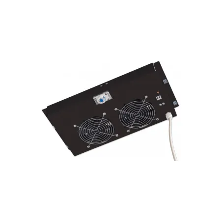 Panel Chłodzący 2x23w Rack 19 Sufitowy Z Termostatem